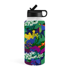 83 Oranges A Beautifully Dark Mind Water Bottle