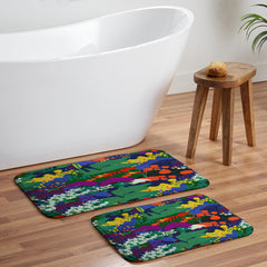 83 Oranges A Beautifully Dark Mind Memory Foam Bath Mat