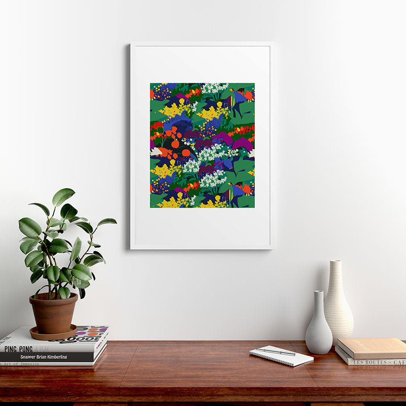 83 Oranges A Beautifully Dark Mind Framed Art Print