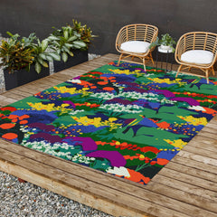 83 Oranges A Beautifully Dark Mind Outdoor Rug