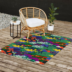 83 Oranges A Beautifully Dark Mind Outdoor Rug