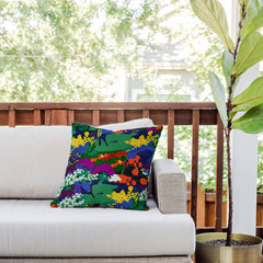 83 Oranges A Beautifully Dark Mind Outdoor Throw Pillow