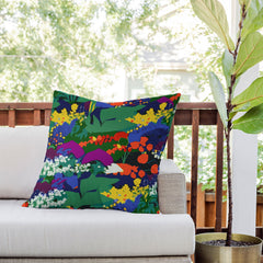 83 Oranges A Beautifully Dark Mind Outdoor Throw Pillow