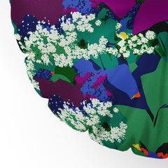 83 Oranges A Beautifully Dark Mind Floor Pillow Round
