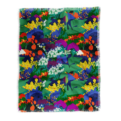 83 Oranges A Beautifully Dark Mind Throw Blanket