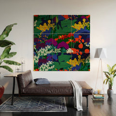 83 Oranges A Beautifully Dark Mind Wood Wall Mural