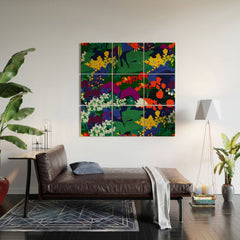 83 Oranges A Beautifully Dark Mind Wood Wall Mural