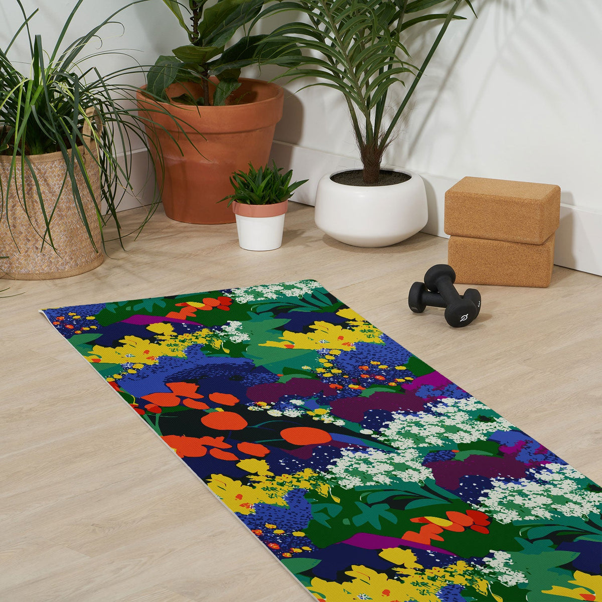 83 Oranges A Beautifully Dark Mind Yoga Mat
