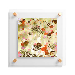83 Oranges A Sunlit Meadow Floating Acrylic Print