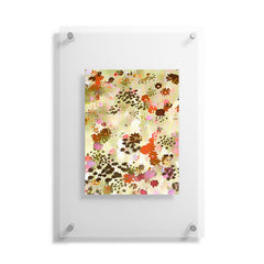 83 Oranges A Sunlit Meadow Floating Acrylic Print