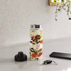 83 Oranges A Sunlit Meadow Water Bottle