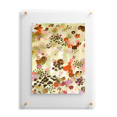 83 Oranges A Sunlit Meadow Floating Acrylic Print