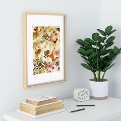 83 Oranges A Sunlit Meadow Recessed Framing Rectangle