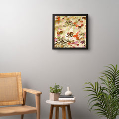 83 Oranges A Sunlit Meadow Framed Wall Art