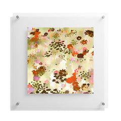 83 Oranges A Sunlit Meadow Floating Acrylic Print