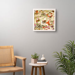 83 Oranges A Sunlit Meadow Framed Wall Art