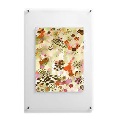 83 Oranges A Sunlit Meadow Floating Acrylic Print