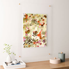 83 Oranges A Sunlit Meadow Floating Acrylic Print