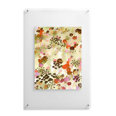83 Oranges A Sunlit Meadow Floating Acrylic Print