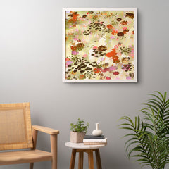 83 Oranges A Sunlit Meadow Framed Wall Art