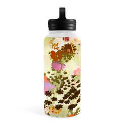 83 Oranges A Sunlit Meadow Water Bottle