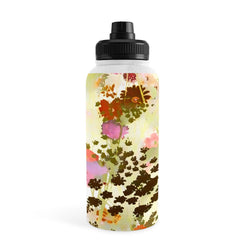 83 Oranges A Sunlit Meadow Water Bottle