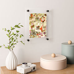 83 Oranges A Sunlit Meadow Floating Acrylic Print