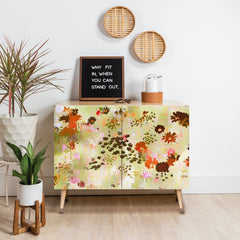 83 Oranges A Sunlit Meadow Credenza