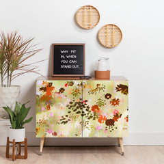 83 Oranges A Sunlit Meadow Credenza