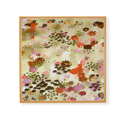83 Oranges A Sunlit Meadow Framed Wall Art