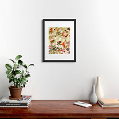 83 Oranges A Sunlit Meadow Framed Art Print