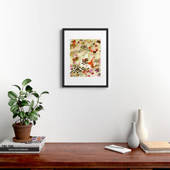 83 Oranges A Sunlit Meadow Framed Art Print