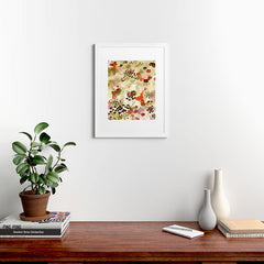 83 Oranges A Sunlit Meadow Framed Art Print