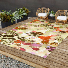 83 Oranges A Sunlit Meadow Outdoor Rug