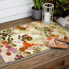 83 Oranges A Sunlit Meadow Outdoor Rug