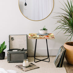 83 Oranges A Sunlit Meadow Side Table