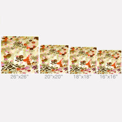 83 Oranges A Sunlit Meadow Outdoor Throw Pillow