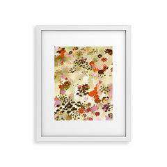 83 Oranges A Sunlit Meadow Framed Art Print