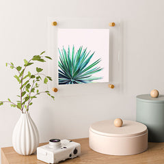 83 Oranges Agave Love Floating Acrylic Print