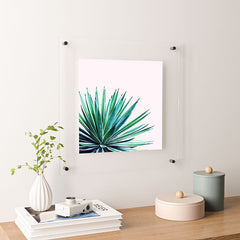 83 Oranges Agave Love Floating Acrylic Print