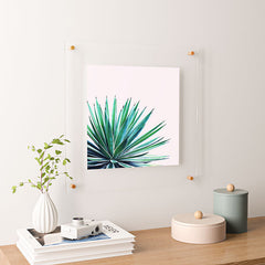 83 Oranges Agave Love Floating Acrylic Print