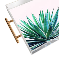 83 Oranges Agave Love Acrylic Tray