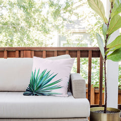 83 Oranges Agave Love Outdoor Throw Pillow