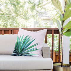 83 Oranges Agave Love Outdoor Throw Pillow