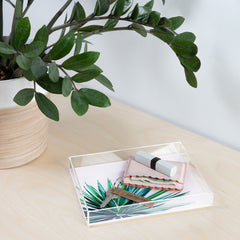 83 Oranges Agave Love Acrylic Tray