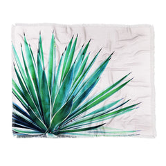 83 Oranges Agave Love Throw Blanket