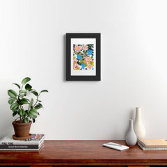 83 Oranges Aksa Framed Art Print