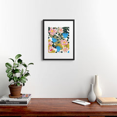 83 Oranges Aksa Framed Art Print