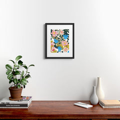 83 Oranges Aksa Framed Art Print