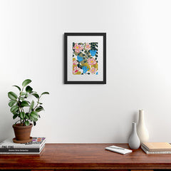 83 Oranges Aksa Framed Art Print